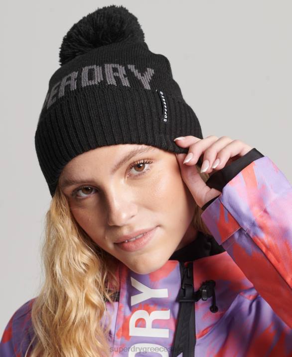 χιόνι γυναίκες αξεσουάρ μαύρος Superdry L02L4108