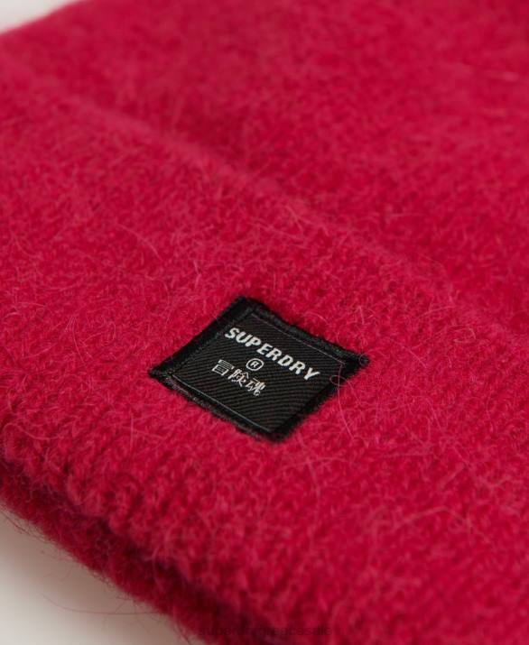 super lux beanie γυναίκες αξεσουάρ ροζ Superdry L02L4317