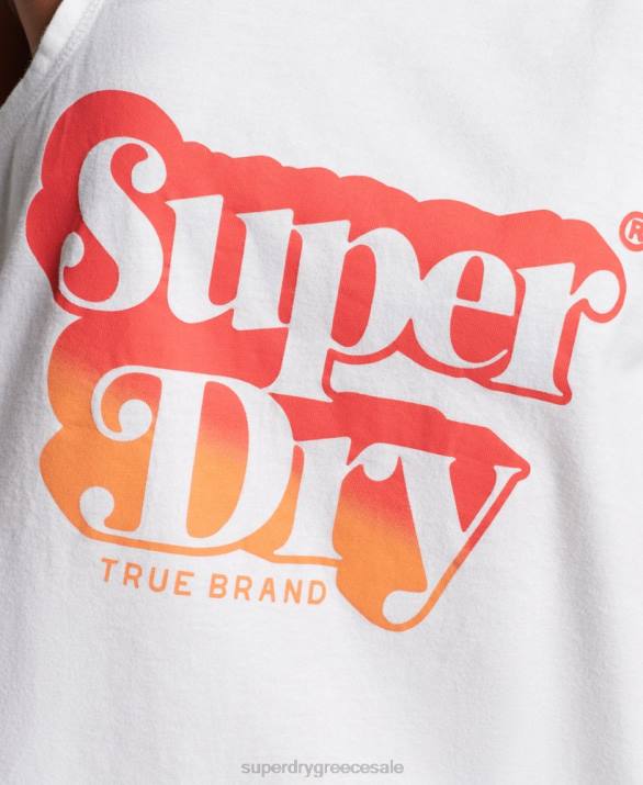 vintage σκιά φανελάκι γυναίκες είδη ένδυσης άσπρο Superdry L02L2216