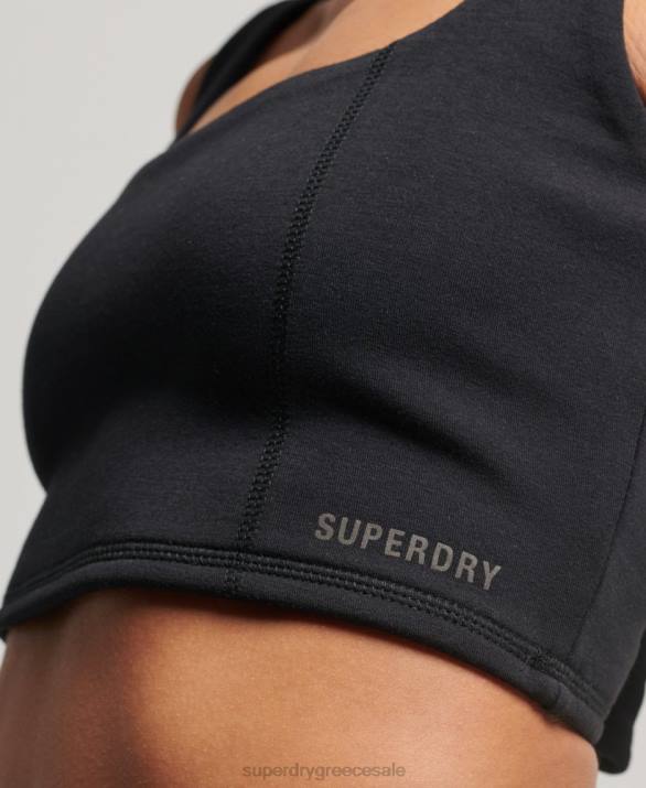 tech τοπ σουτιέν γυναίκες είδη ένδυσης μαύρος Superdry L02L2947