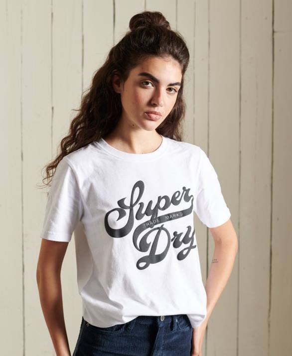 μαύρη μπλούζα γυναίκες είδη ένδυσης άσπρο Superdry L02L6269