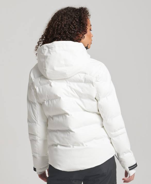 motion pro puffer jacket γυναίκες είδη ένδυσης άσπρο Superdry L02L3638