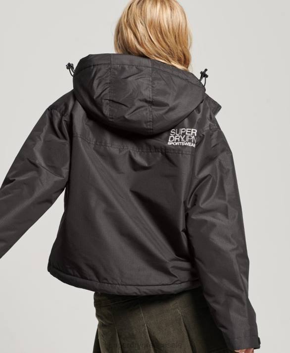 sd-windcheater μπουφάν γυναίκες είδη ένδυσης μαύρος Superdry L02L3557