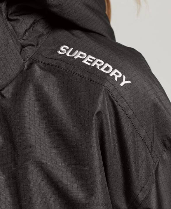 sd-windcheater μπουφάν γυναίκες είδη ένδυσης μαύρος Superdry L02L3557