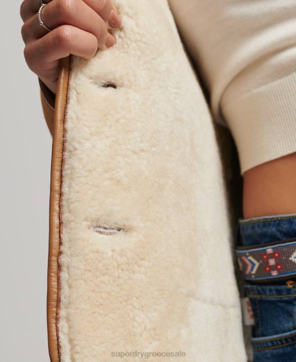 shearling αγγαρεία μπουφάν γυναίκες είδη ένδυσης βυρσοδέψω Superdry L02L5424