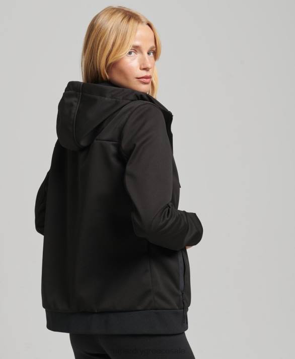 tech softshell μπουφάν γυναίκες είδη ένδυσης μαύρος Superdry L02L5554