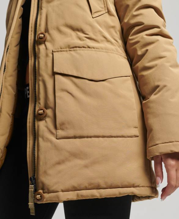 παλτό everest parka γυναίκες είδη ένδυσης βυρσοδέψω Superdry L02L5700