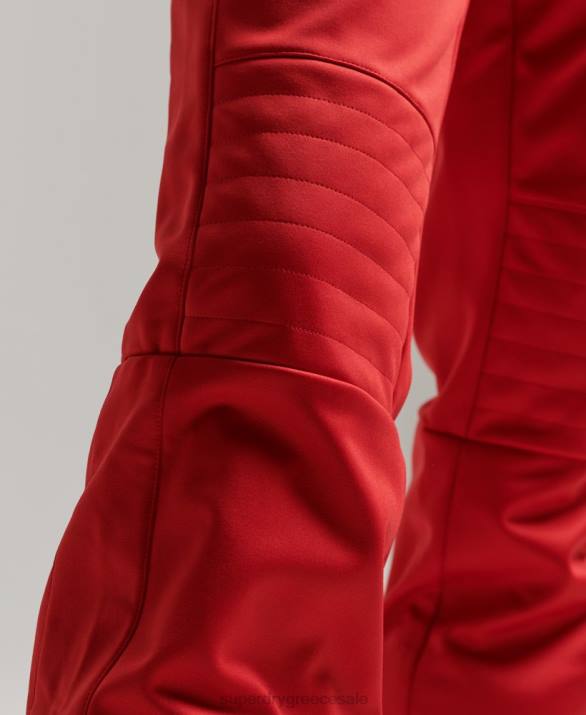 ski softshell slim παντελόνι γυναίκες είδη ένδυσης το κόκκινο Superdry L02L2590