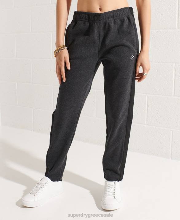 trackpants κωδικός γυναίκες είδη ένδυσης σκούρο γκρι Superdry L02L6605