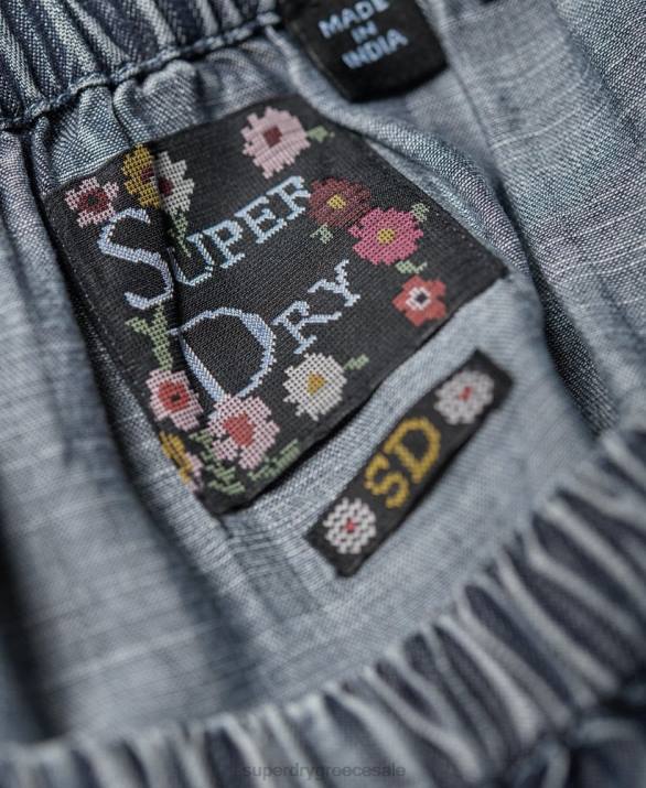 τοπ ελενα γυναίκες είδη ένδυσης μπλε Superdry L02L3069