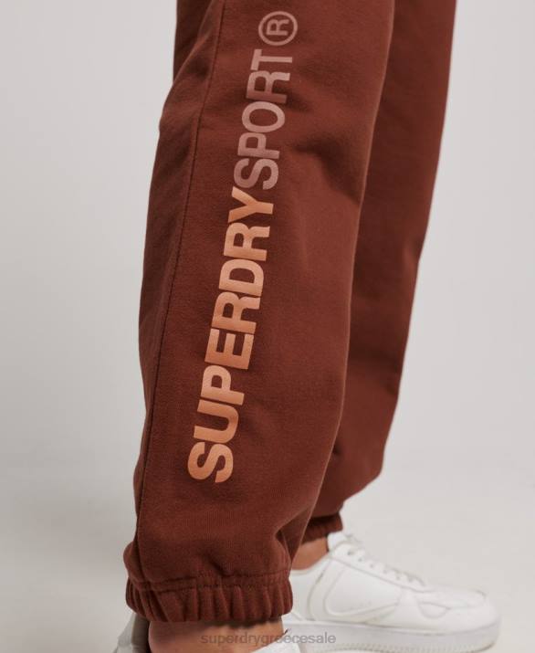 πυρήνα joggers γυναίκες είδη ένδυσης καφέ Superdry L02L3899