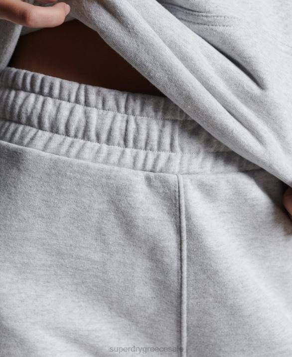 ανακυκλωμένα micro side joggers γυναίκες είδη ένδυσης ανοιχτό γκρι Superdry L02L3936