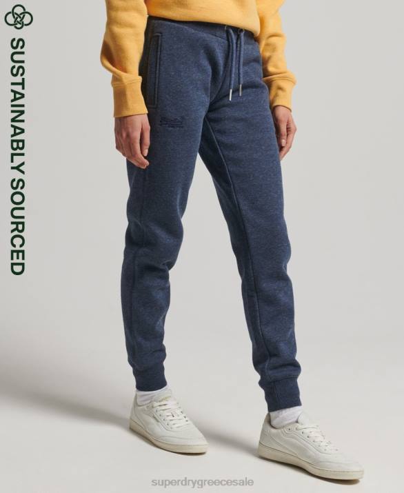 οργανικό βαμβάκι vintage λογότυπο κεντημένο joggers γυναίκες είδη ένδυσης ΠΟΛΕΜΙΚΟ ΝΑΥΤΙΚΟ Superdry L02L3929