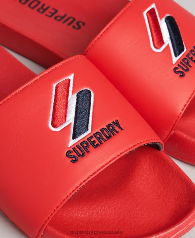 ρυθμιστικά πυρήνα πισίνας γυναίκες Superdry παπούτσια 00T2R4404 το κόκκινο