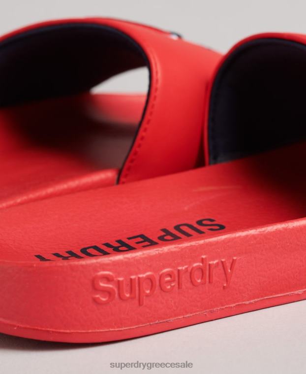 ρυθμιστικά πυρήνα πισίνας γυναίκες Superdry παπούτσια 00T2R4404 το κόκκινο