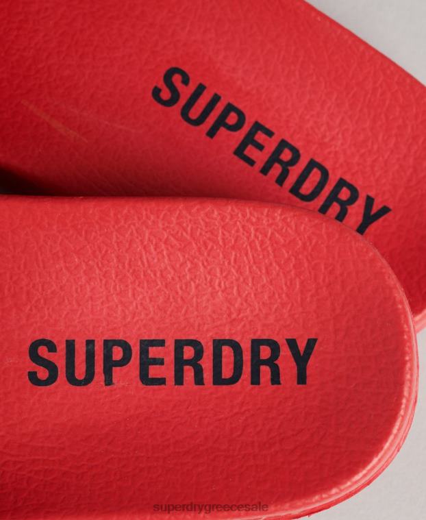 ρυθμιστικά πυρήνα πισίνας γυναίκες Superdry παπούτσια 00T2R4404 το κόκκινο