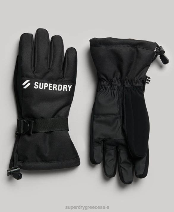 γάντια χιονιού άνδρες αξεσουάρ μαύρος Superdry L02L1390