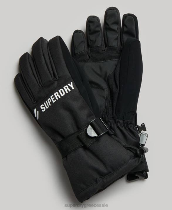 γάντια χιονιού άνδρες αξεσουάρ μαύρος Superdry L02L1390