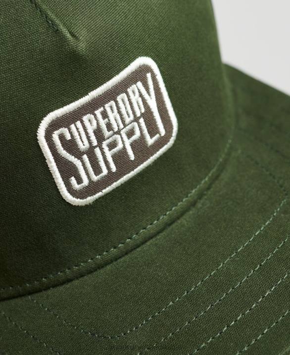 καπέλο b-boy άνδρες αξεσουάρ πράσινος Superdry L02L1746