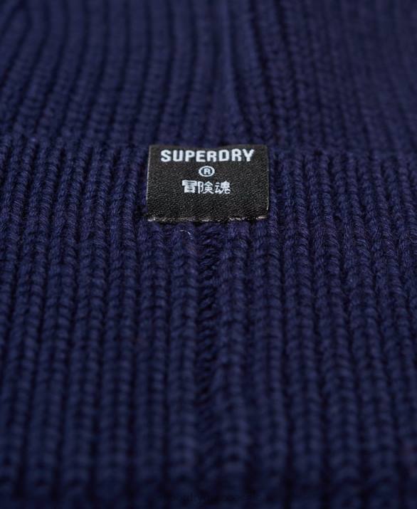 κωδικός beanie άνδρες αξεσουάρ ΠΟΛΕΜΙΚΟ ΝΑΥΤΙΚΟ Superdry L02L1793