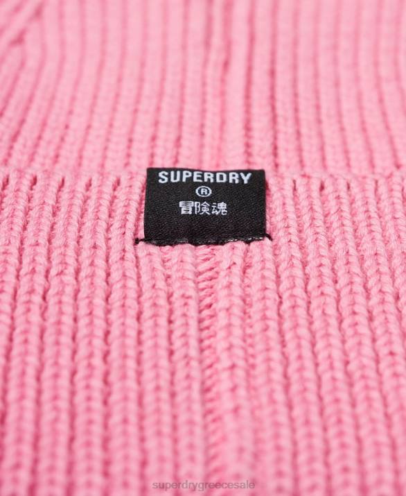 κωδικός beanie άνδρες αξεσουάρ ροζ Superdry L02L6406