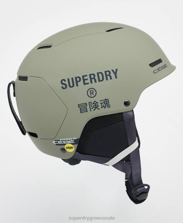 κράνος cebe pow mips άνδρες αξεσουάρ πράσινος Superdry L02L1398