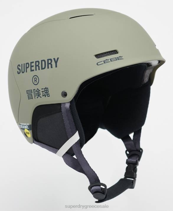 κράνος cebe pow mips άνδρες αξεσουάρ πράσινος Superdry L02L1398