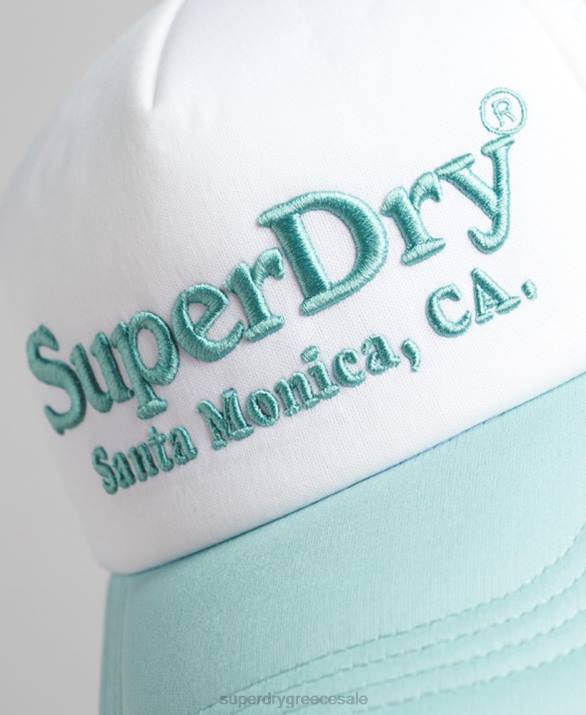 vintage καπάκι φορτηγατζή άνδρες αξεσουάρ άσπρο Superdry L02L1668