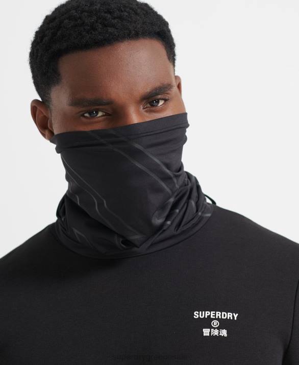 σωλήνας χιονιού άνδρες αξεσουάρ μαύρος Superdry L02L1393