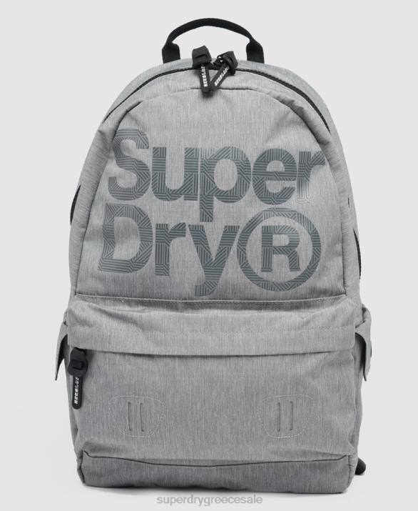 λογότυπο σακίδιο Montana άνδρες αξεσουάρ γκρί Superdry L02L1852