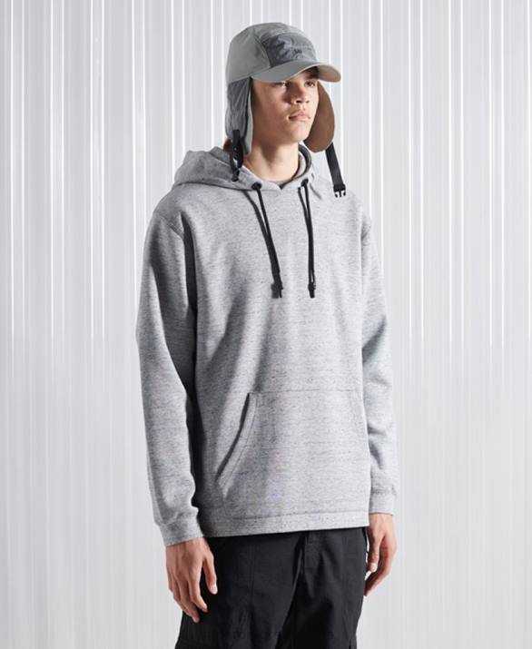 περιορισμένη έκδοση sdx nyc hoodie άνδρες είδη ένδυσης γκρί Superdry L02L875