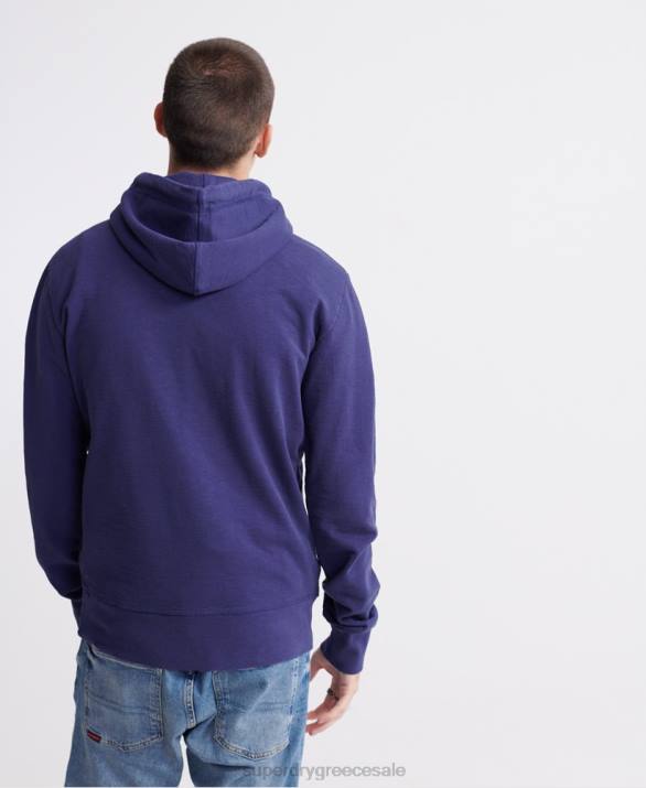 super 1 κλασικό νέον hoodie άνδρες είδη ένδυσης μωβ Superdry L02L901