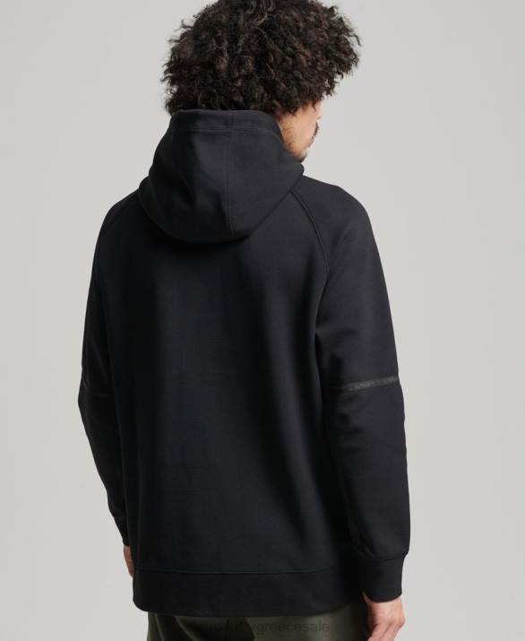 tech hoodie άνδρες είδη ένδυσης μαύρος Superdry L02L597