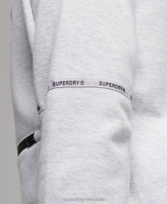 tech hoodie άνδρες είδη ένδυσης γκρί Superdry L02L647