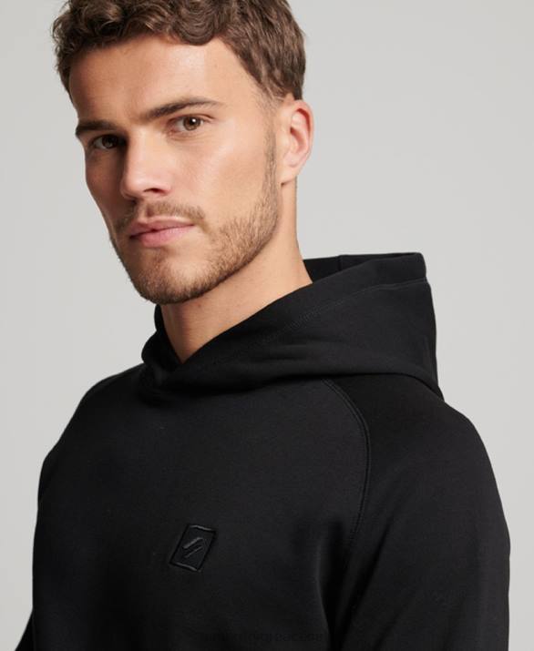 tech hoodie άνδρες είδη ένδυσης μαύρος Superdry L02L711