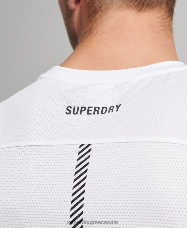 γιλέκο τρεξίματος άνδρες Superdry είδη ένδυσης 00T2R5397 άσπρο