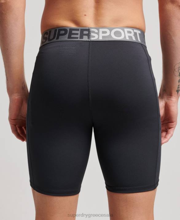 στενό σορτς άνδρες είδη ένδυσης μαύρος Superdry L02L303