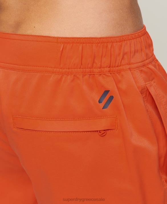 αθλητικά ανακυκλωμένα board shorts άνδρες είδη ένδυσης πορτοκάλι Superdry L02L13