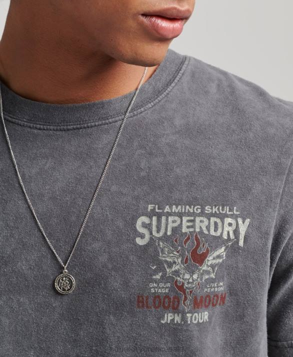 indie μπλουζάκι άνδρες είδη ένδυσης μαύρος Superdry L02L4925