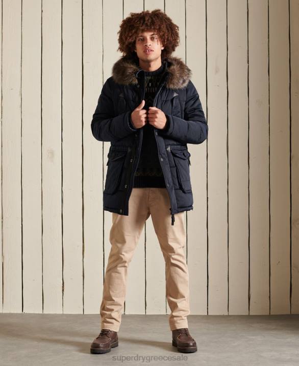 chinook parka άνδρες είδη ένδυσης ΠΟΛΕΜΙΚΟ ΝΑΥΤΙΚΟ Superdry L02L4618