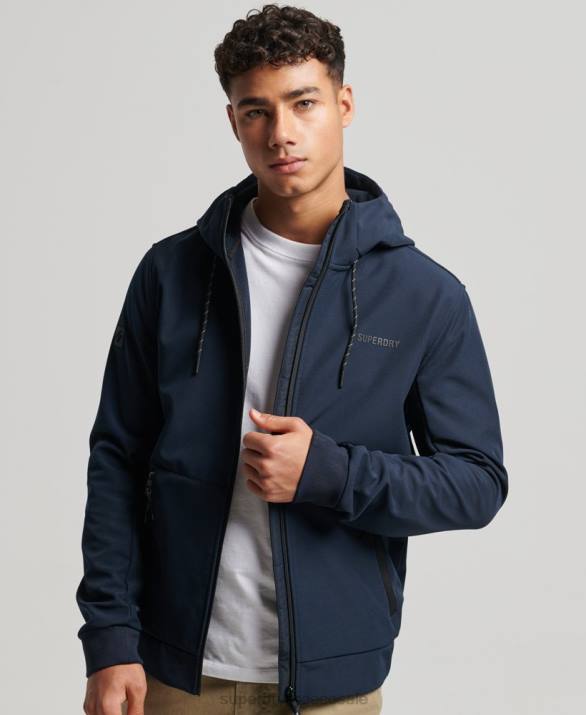 code tech rib trekker jacket άνδρες είδη ένδυσης ΠΟΛΕΜΙΚΟ ΝΑΥΤΙΚΟ Superdry L02L1139