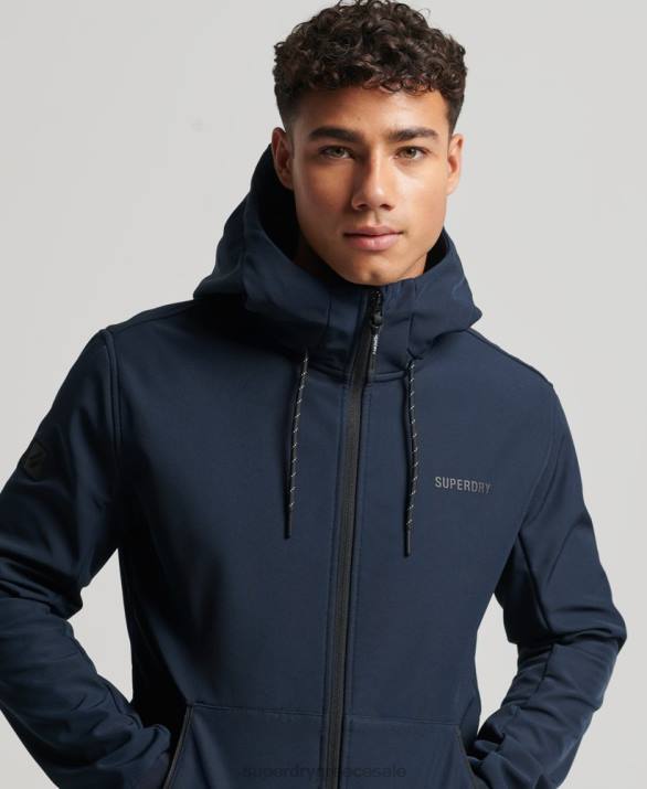 code tech rib trekker jacket άνδρες είδη ένδυσης ΠΟΛΕΜΙΚΟ ΝΑΥΤΙΚΟ Superdry L02L1139