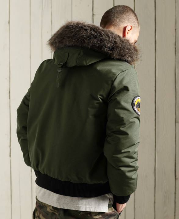 everest bomber jacket άνδρες είδη ένδυσης χακί Superdry L02L1084