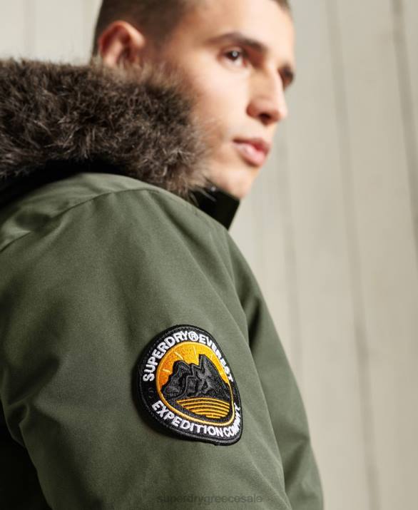 everest bomber jacket άνδρες είδη ένδυσης χακί Superdry L02L1084