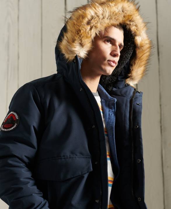 everest bomber jacket άνδρες είδη ένδυσης ΠΟΛΕΜΙΚΟ ΝΑΥΤΙΚΟ Superdry L02L1085