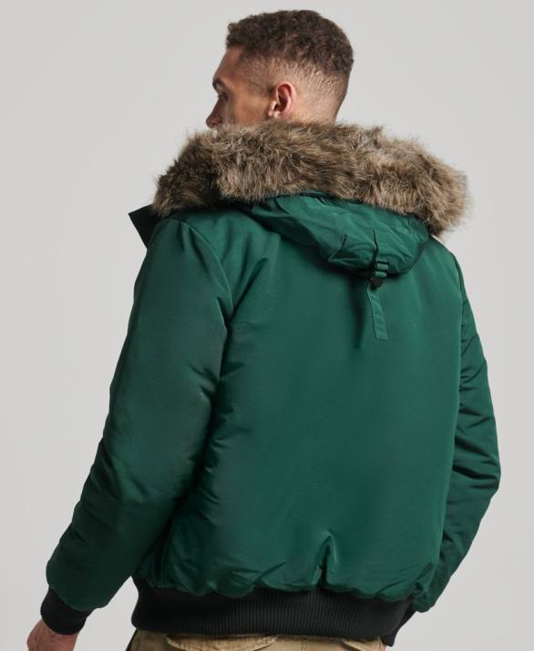 everest bomber jacket άνδρες είδη ένδυσης πράσινος Superdry L02L1168