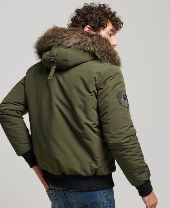 everest bomber jacket άνδρες είδη ένδυσης πράσινος Superdry L02L4497