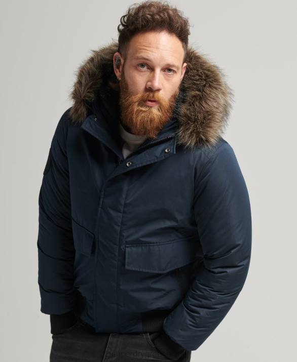 everest bomber jacket άνδρες είδη ένδυσης ΠΟΛΕΜΙΚΟ ΝΑΥΤΙΚΟ Superdry L02L4500