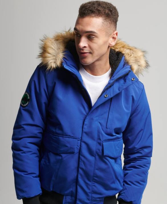 everest bomber jacket άνδρες είδη ένδυσης μπλε Superdry L02L4558