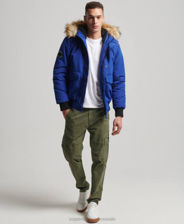 everest bomber jacket άνδρες είδη ένδυσης μπλε Superdry L02L4558